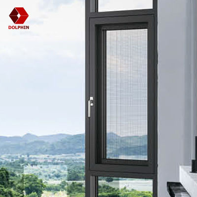 Commercial Aluminium Casement Windows , Double Glazed Tilt And Turn Windows