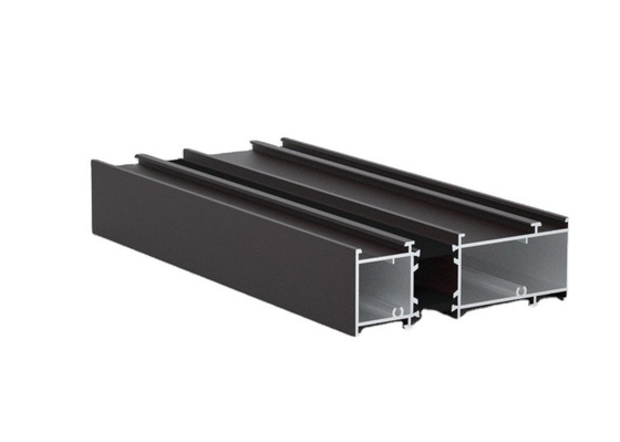 Champagne Anodised Aluminium Extrusions House Window Aluminum Profile